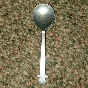 Williamsburg Virginia Shirley pewter spoon